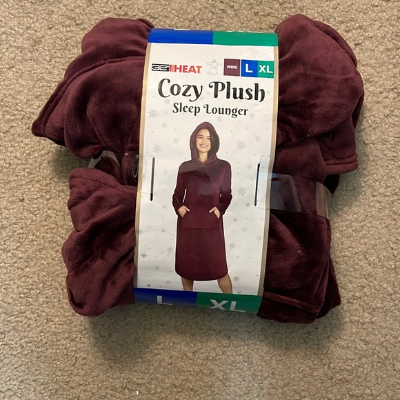 32 Degrees Intimates & Sleepwear New Wine Lxl Cozy Plush Sleep